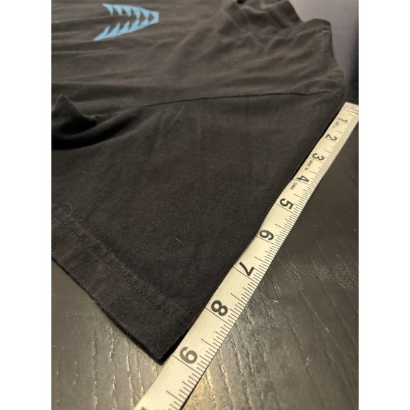 Adidas Anthony Edwards AE 1 Basketball T-Shirt Men's Small Black Blue Graphic - Picture 13 of 16